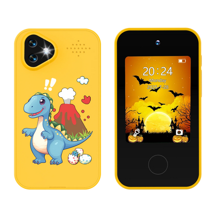 Kids Smart Phone Toy Dual Camera 1080P HD Educational Game Music Player Safe Mode Early Learning Toy Birthday Gift For Boys Girl