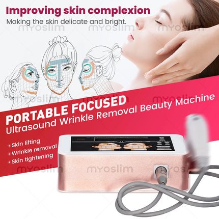 Professional Lifting Device - A Cosmetic Device for Tightening Facial and Body Skin anti-Aging.