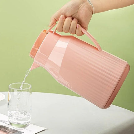 Glass thermos double-layer kettle household 1L large-capacity hot water bottle liner vacuum thermos bottle warmer coffee kettle