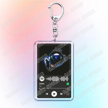 Hot Music Keychains Running Up That Hill (A Deal with God) End of Beginning Kate Bush Djo Song Keying Jewelry Fans Friends Gifts