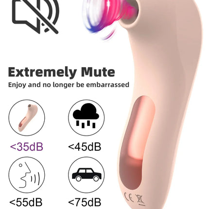 Powerful Clit Sucking Vibrator for Women Nipple Clitoris Sucker Stimulator Female Massager Vibrating Sex Toys Goods for Adult