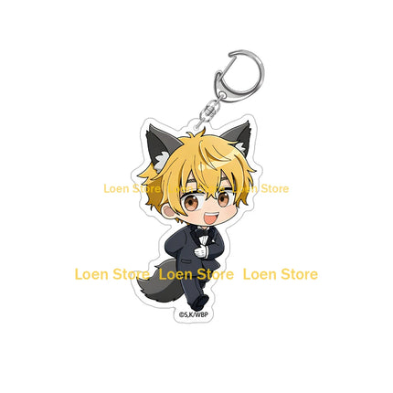 WIND BREAKER Haruka Sakura Akihiko Nirei Kyoutarou Sugishita Tasuku Tsubakino Shuhei Suzuri Wolf Butler Chibi Acrylic keychain