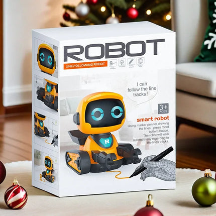 Gifts for Kids Smart Drawing Robot Educational Coding Robot Toy for Boys Girls STEM Learning AI Robot  Intelligent Plaything