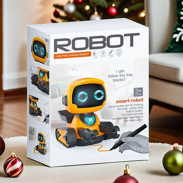 Gifts for Kids Smart Drawing Robot Educational Coding Robot Toy for Boys Girls STEM Learning AI Robot  Intelligent Plaything