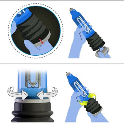 Male Penis Pump Water Vacuum Pump For Men Penis Enlargement Pump Dick Extender Cock Exercises Pump Glans Trainer Adults Sex Toys