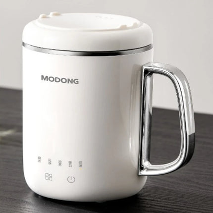 Smart Electric Milk Frother and Warmer, Multi-Function Breakfast Cup for Office Porridge, Small Heating and Simmering Pot