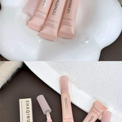 3D Brow Gel Waterproof Smudge-Proof Eyebrow Styling & Shaping with Silicone Brush Long-Lasting Hold for All-Day Wear Makeup