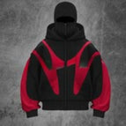 XXXL / black-red