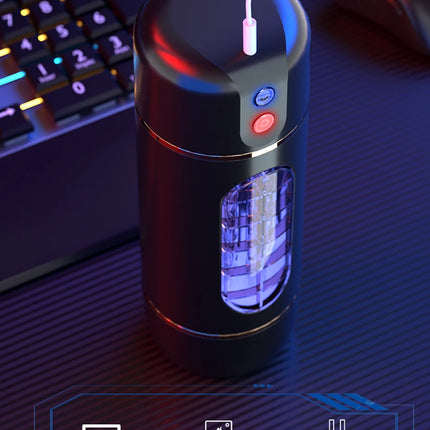Sex Toy for Men Masturbator Cup Automatic Sucking Male Masturbator Vibration Blowjob Machine Sex Machine Penis Oral Machine