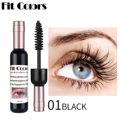 4D Silk Fiber Eyelash Mascara Waterproof Fast Dry Eyelashes Curls Extension Makeup Eyelashes Waterproof Blue Ink Eye Makeup