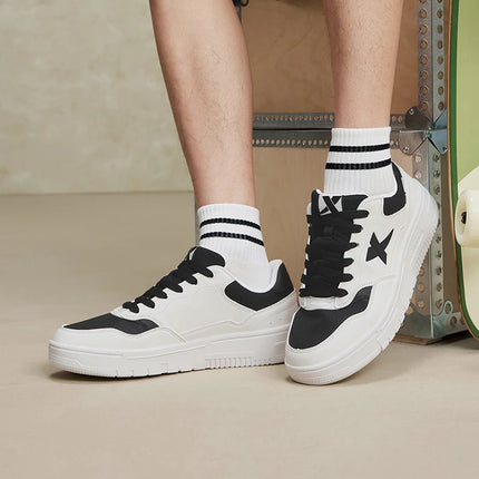 Xtep Skateboarding Shoes For Men Summer Wear-Resistant Skate Shoes Stability Soft Leisure Outdoor Sneakers 876319310029