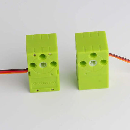 Geekservo 0.7kg Continuous Rotation Servo 360 Degree Forward Reverse Green 4.8V 6V PWM Control Compatible Microbit Smart Block