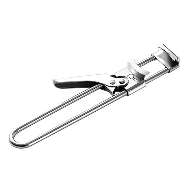 Adjustable Multi-Function Bottle Opener For Kitchen Tools Stainless Steel Lids Off Jar Opener Labor-Saving Screw Can Opener