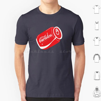 Carleton Coke Can T Shirt Big Size 100% Cotton Coke Carleton Carleton University
