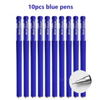 A-10pcs Blue pen
