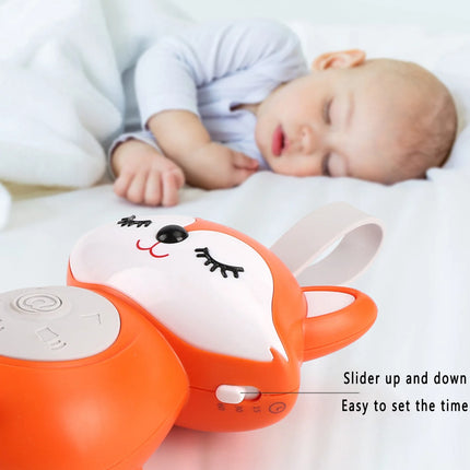 Baby White Noise & Lullaby Sound Machine,Baby Sound Machine,Portable Baby Soother, Stroll & Go, Owl,Portable White Noise Machine