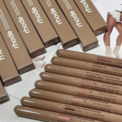 2025 Product Smooth Skin Lip Liner Long Lasting Moisturizing Lip Gloss Easy To Color Long Lasting Makeup Suitable For Women
