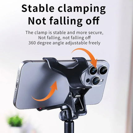 Lazy Gooseneck Long Arm Clip Bracket 360° Flexible Bedside Desktop Overhead Phone Holder For iPhone Samsung Live Stream
