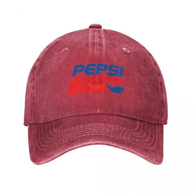 Fashion P-Pepsi Baseball Caps Women Men Snapback Cap Female Male Visors Sun Hat Unisex Adjustable Cotton Trucker Hats