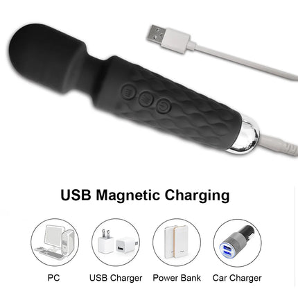 AV Vibrator for Women Vibratior Toys Massager USB Rechargeable G Spot Clit Clitoris Stimulator Female Sex Toys Adults Goods