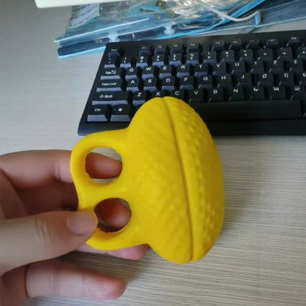 Finger Exerciser Hand Squeeze Ball Sensory Fidget Stress Relief ADHD Autism Anxiety Therapy Kids Teens Adults Toys Gifts