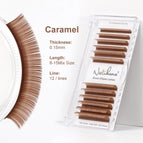 Caramel / D / 0.15MM|Mix 8-15mm