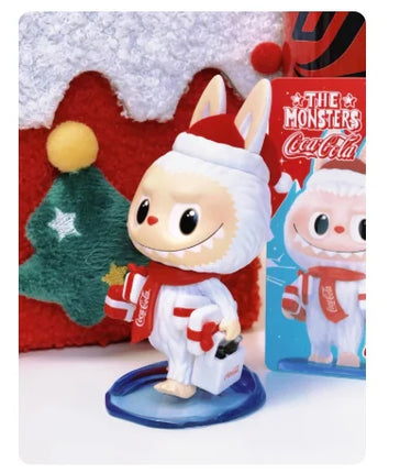 Genuine POPMART Labubu Coca Cola Series Blind Box Kawaii Anime Figure Desktop Decoration Mystery Box  Cute Girls Birthday Gifts
