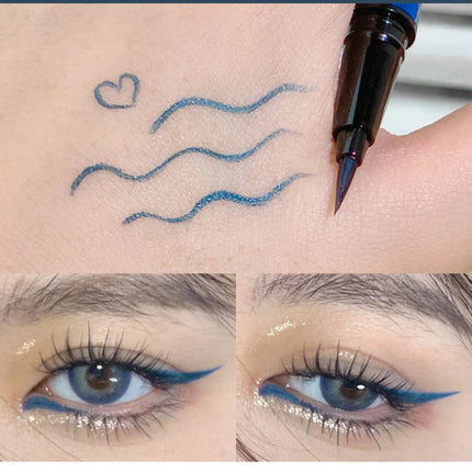 Professional Fast Dry Smooth Waterproof Eyeliner Pencils Eyes Brown Black Color Pigments Liquid Eye Liner Pen Make Up Tools