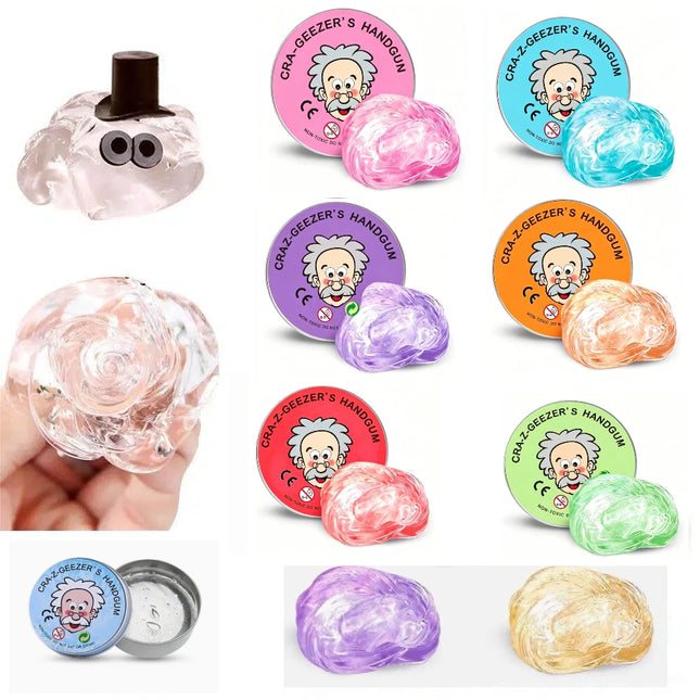 Colored Non-Newtonian Fluid Decompression Toy - Elastic Modeling Clay for Drawing and Kneading - Creative Handmade Decompression Gift