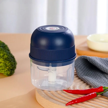 260ML electric meat grinder, garlic chopper, rotary garlic press, vegetable onion cutting machine, kitchen cooking accessories