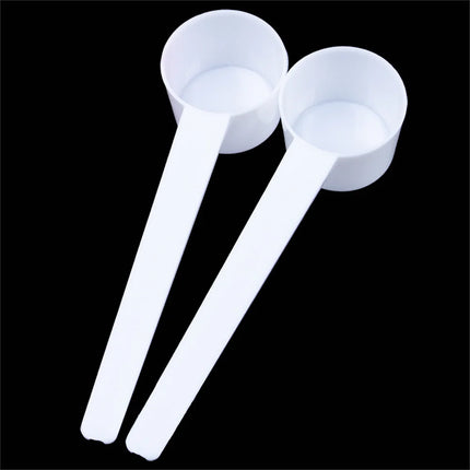 1Pc 5g Measuring Spoon for Liquid Sugar Coffee Protein Milk Powder Plastic Flat Bottom Scoop Home Kitchen Gadgets