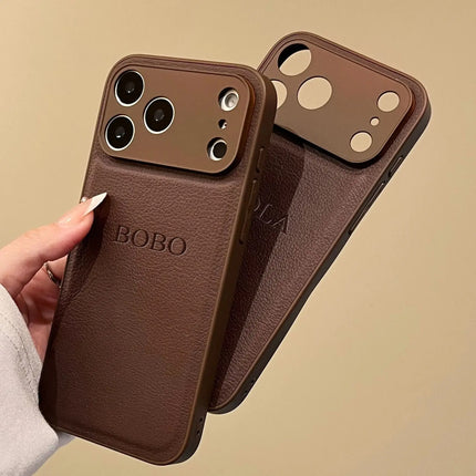 Leather Phone Case / Coque Cuir iPhone