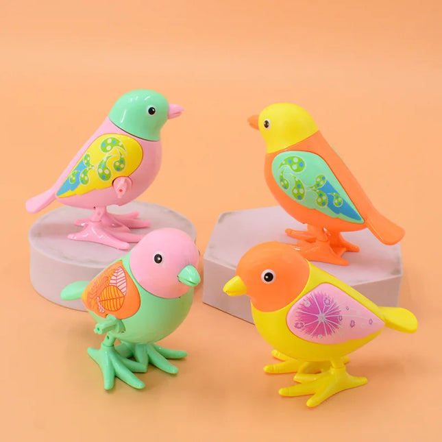 New Clockwork Toy Cartoon Winding Creative Jumping Little Magpie Bird Puzzle Small Animal Campus rewards Gift