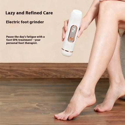 SoftAura 2026 New 5 in 1 USB Electric Foot File Callus Remover Pedicure Tool Hard Cracked Feet Heel Care Dead Skin Removal Home