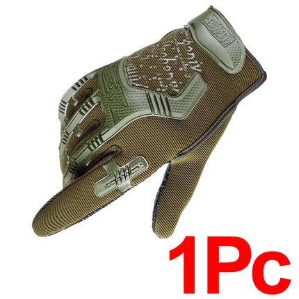 Tactical Mitts Windproof Combat Training Handwear Winter Touchscreen Shooting Gloves Mens Cycling Half Finger Safety Equipment