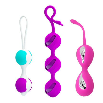 Safe Silicone Smart Balls Kegel Ben Wa Ball Vagina Tighten Exercise Shrinking Vaginal Geisha Egg Sex Toys for Women
