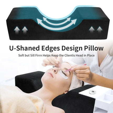 Eyelash Pillow Lash Lifting Extension Supplies Accessories Professional Soft Memory Foam Neck Support Eyelash Extensions Pillow