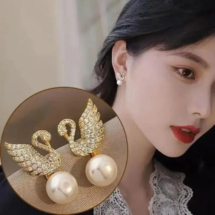 Korean Fashion Seven Star Zircon Earrings For Women Jewelry 2026 Trending New Luxury Women's Crystal Stars Stud Earrings Gifts