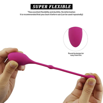 Kegel Balls Set for Women Vibrating Pelvic Floor Muscle Trainer Reusable Weighted Vaginal Exerciser Adult Toy