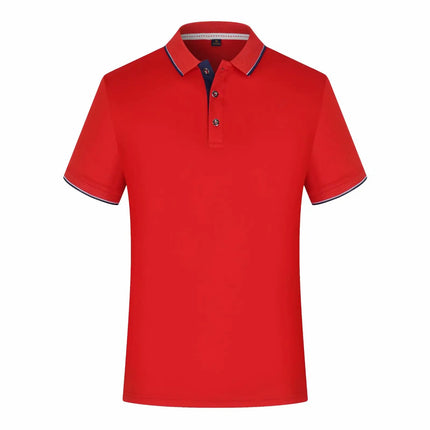 Quick Dry Clothes Polo Shirt Enterprise Custom Tooling Lapel Short-sleeve T-shirt Advertising Shirt Embroidery logo Work Clothes