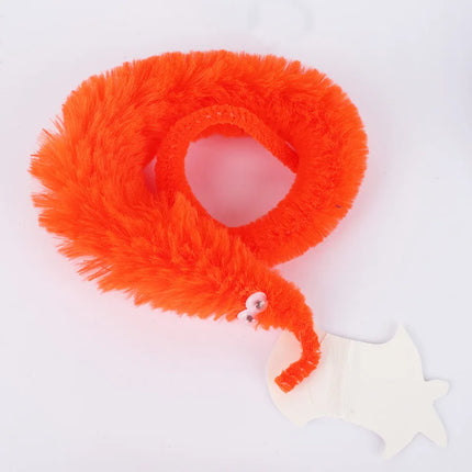 Funny Worm Magic Props Toys for Children Kids Beginners Wiggly Twisty Worm with Invisible String Party Games Trick Toys