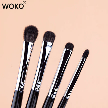 Natural Goat Hair Pro Eyeshadow Brush Allover Smudge Blending Brush Copper Tube Professional Makeup Brushes Beauty Tools