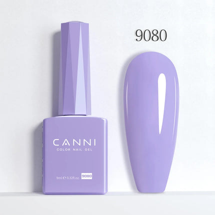 9ml CANNI Gel Nail Polish HEMA FREE TPO FREE Round Brush Gorgeous Color Soak Off UV LED Semi Permanent Gel Varnish Winter Nails