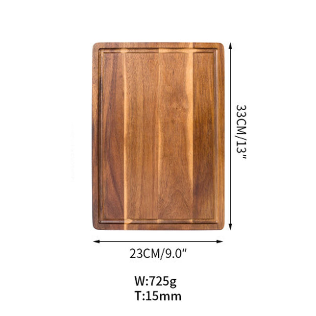Acacia Wood Cutting Board Thickened Chopping Board Home Large Size  for Cutting Meat, Vegetables, Fruit and Cheese Kitchen tools