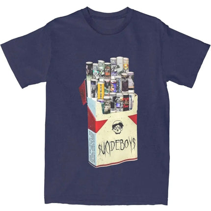 Awesome Vintage Suicideboys Cigarette Album T Shirt Men Women Pure Cotton Tees Shirt New Arrival Clothing New Men's T-shirt