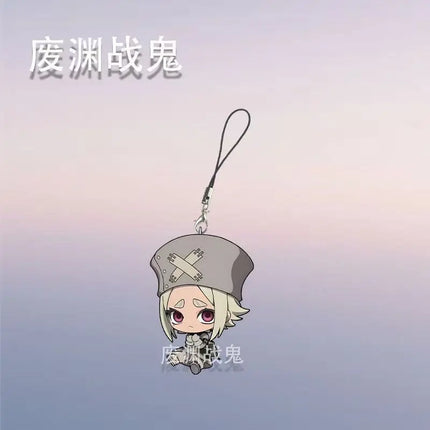 Anime GACHIAKUTA Mobile Phone Lanyard Rudo Enjin Zanka Riyo Jabber Acrylic Keychain Pendant Chains for Accessories Bag Fans Gift