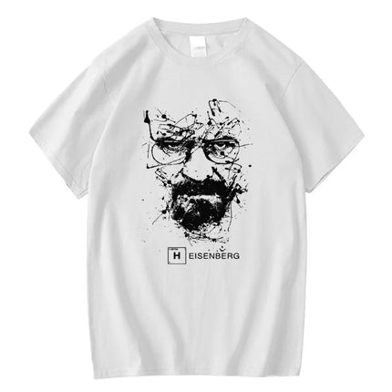 Men's Fashion Casual Top Quality 100% Cotton Breaking Bad T-Shirts Men Heisenberg Camisetas Hombre Men Cool Tee Shirt Tops