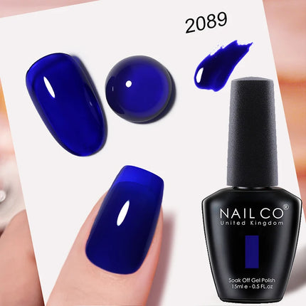NAILCO Gel Nail Polish 15ml Hema TPO Free Nail Art Vernis Semi Permanent UV Gel Polish Nail Manicure Nail Varnish Ongle Top Coat