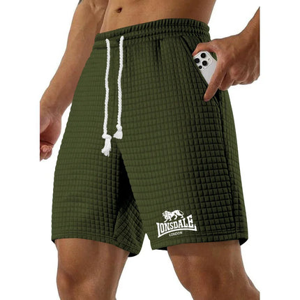 LONSDALE printed men's summer casual cool and breathable basketball shorts for outdoor sports and beach wear. Available in multi