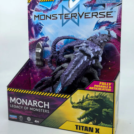 Playmates Godzilla VS Kong New Empire Monsterverse Titan X Ion Dragon Titanus Scylla Action Figure Toy Monarch Legacy of Monster